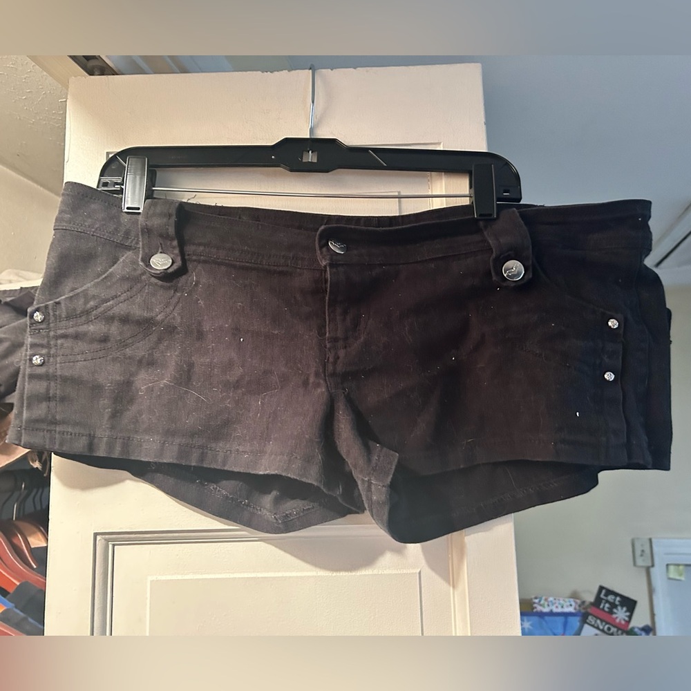 Low-Rise Black Women's Jean Short Shorts
PUNK GOTH